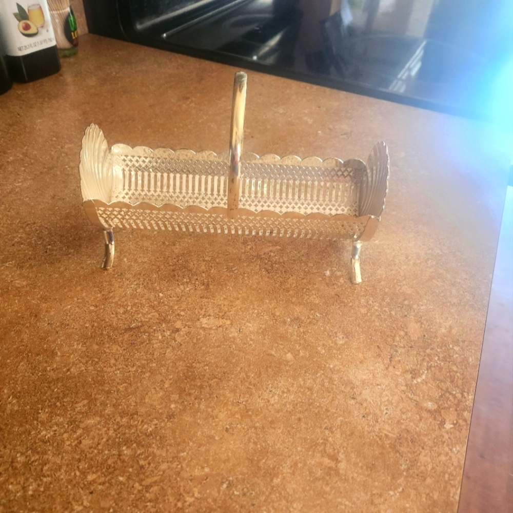 Biscuit and Cookie Silver Tray